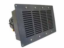 12 Volt Under Floor Under Dash Mount Heater With Grill Face