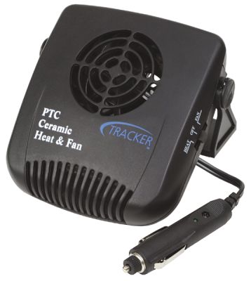 Tracker 12 Volt 150 Watt Ceramic Heater & Fan