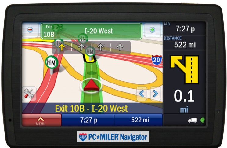 PC MILER Navigator 550