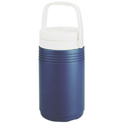 Coleman 1/2-Gallon Jug with Wide Mouth and Flip-Top Spout - Blue