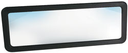 Clip-On Visor Mount Mirror - 9.5"W x 3.5"H