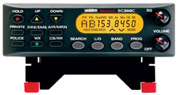 100 Channel Base Scanner with Mobile Operation