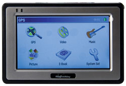 Rightway 400 GPS Navigator with 4.3" Color Touchscreen Display