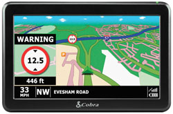 Cobra GPSM7700 Trucker's Portable GPS Navigation 7"