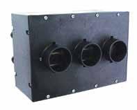 12 Volt 9˝ Stoker� Heater with Three � 2˝ Outlets
