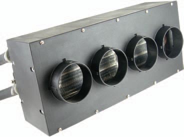 12 Volt 16˝ Super Stoker� Heater with Four � 3˝ Outlet