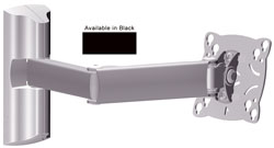 12" to 24" Rotate/Fold/Swivel/Tilt LCD/Plasma WallMount Black