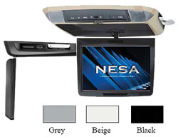 11.2" Flip-Down 16:9 Monitor with DVD and Slide-in i-Pod Video