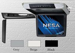 Nesa International 12.1" Flip-Down 4:3 Monitor with DVD