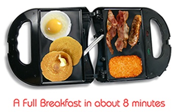 Power Hunt High Performance 12 Volt Griddle � APPLIANCE ONLY