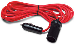 12-Volt 12' Extension Cord with Cigarette Lighter Plug