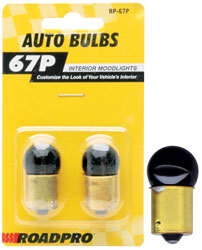 Mood Light Automotive Replacement Bulbs#67, Purple, 2-Pack