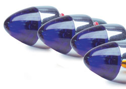 "Lighted Tip" License Plate Screws - Purple, Chrome Finish, 4-Pk