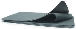 RoadPro 18" x 24" Rubber Backed Carpet Mat - Single
