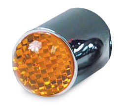 "Dome" Lens Replacement Bumper Guide Top - Amber, 2-Pack
