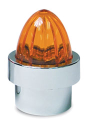 "Cone" Lens Replacement Bumper Guide Top - Amber, 2-Pack
