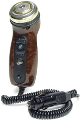 12-Volt Razor with Flexible Double Screen Head