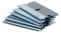 RoadPro Single Edge Razor Blades - 10-Pack
