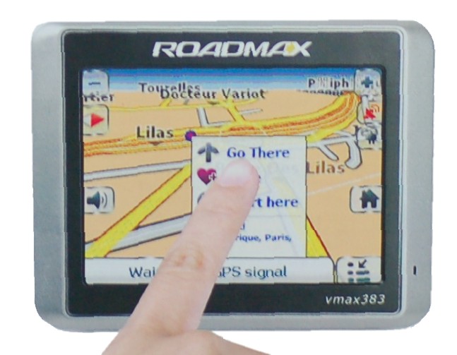 Roadmax 3.5" GPS Touch Screen Nav w/ Photo & MP3 Player