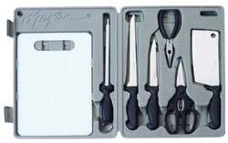 B & F Systems Maxam(R) 6-Piece Fisherman's Knife/Fillet Set