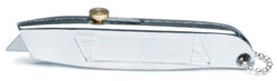 RoadPro 3-1/4" Midget Utility Knife with Chain