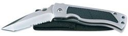 RoadPro 4" Folding Lock Knife with Nylon Case
