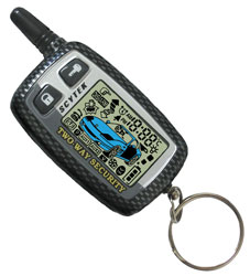 Scytek Electronics 2-Button Carbon Fiber 2-Way LCD Replacement