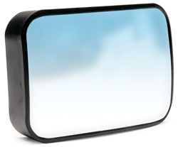 3.75" x 2.5" Oblong Edge Style Adhesive Blind Spot Mirror