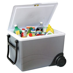 Koolatron - 12-Volt Thermoelectric Cooler/Warmer with Wheels