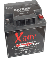 BatCap Car Audio Battery